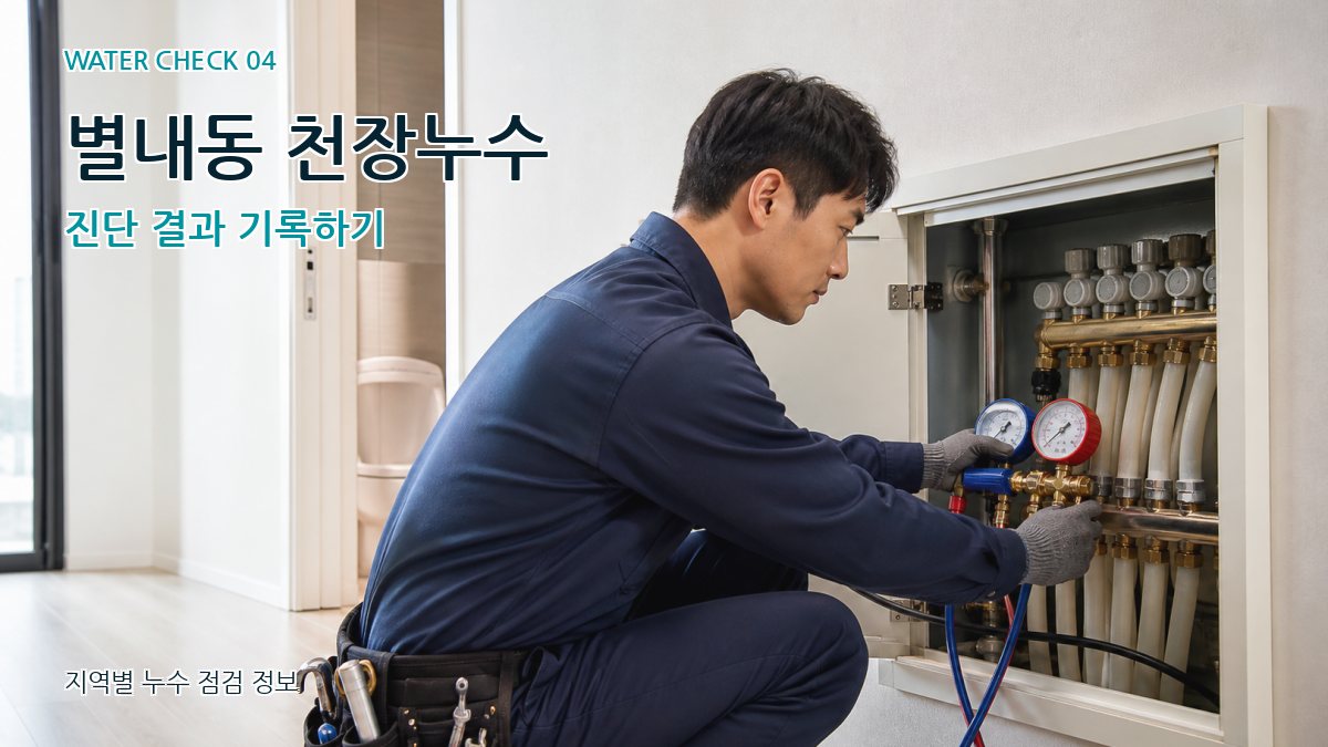 별내동 누수탐지 누수탐지 이미지