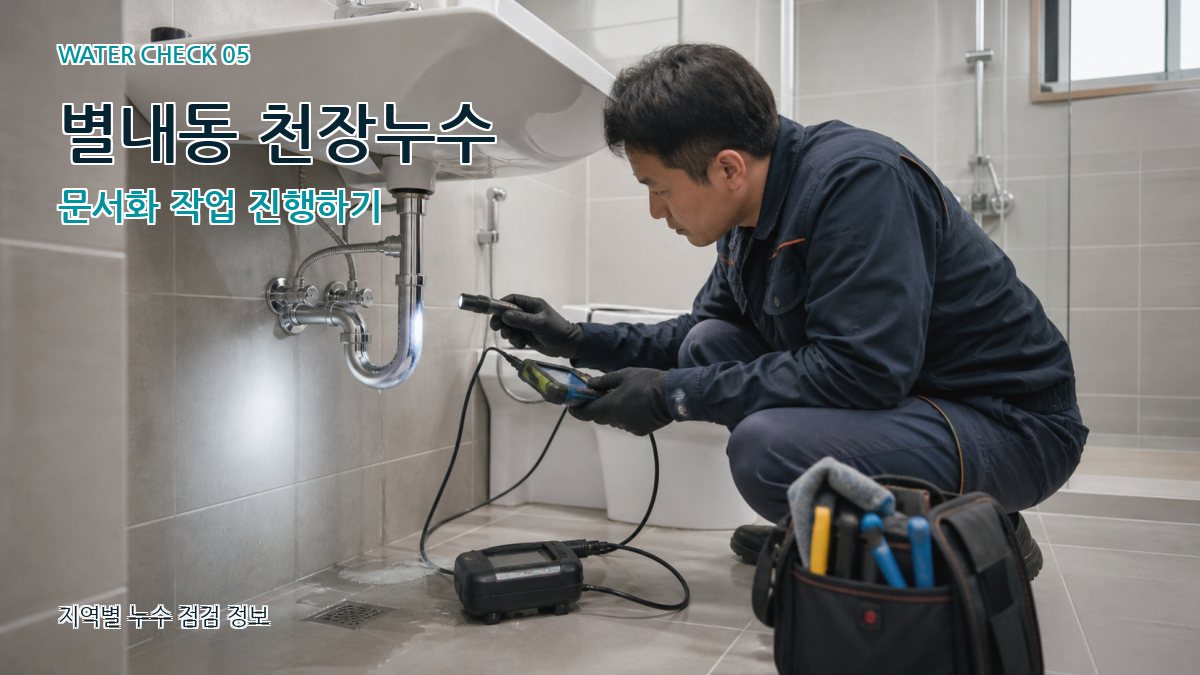 별내동 누수공사 누수탐지 이미지