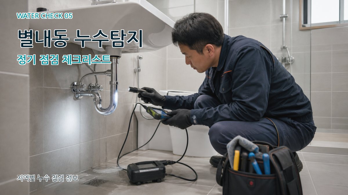 별내동 누수공사 누수탐지 이미지