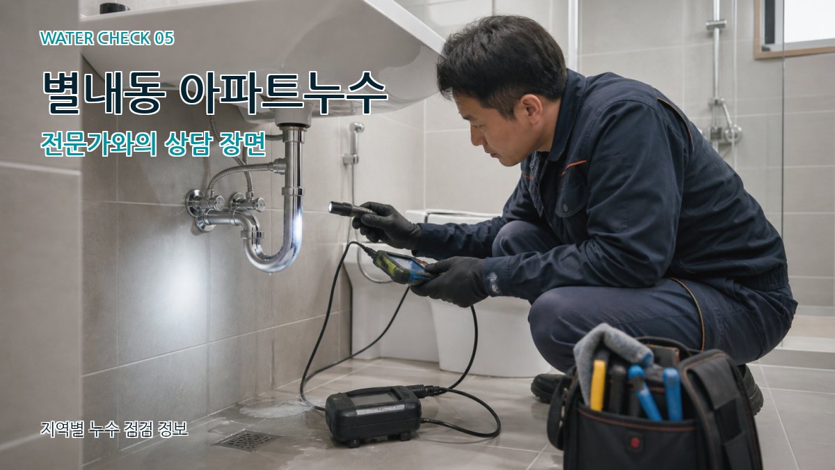 별내동 누수공사 누수탐지 이미지