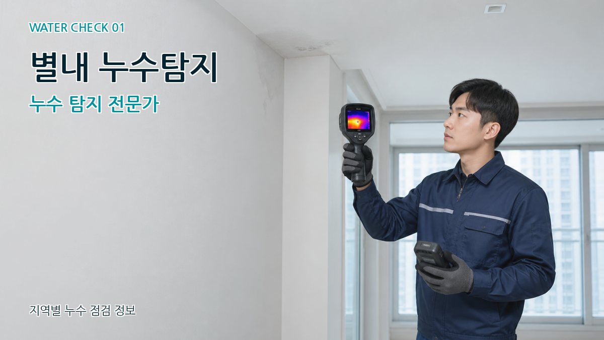 별내동 아파트누수 누수탐지 이미지