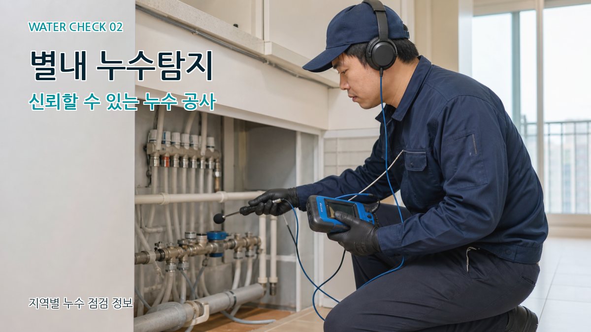 별내동 화장실누수 누수탐지 이미지