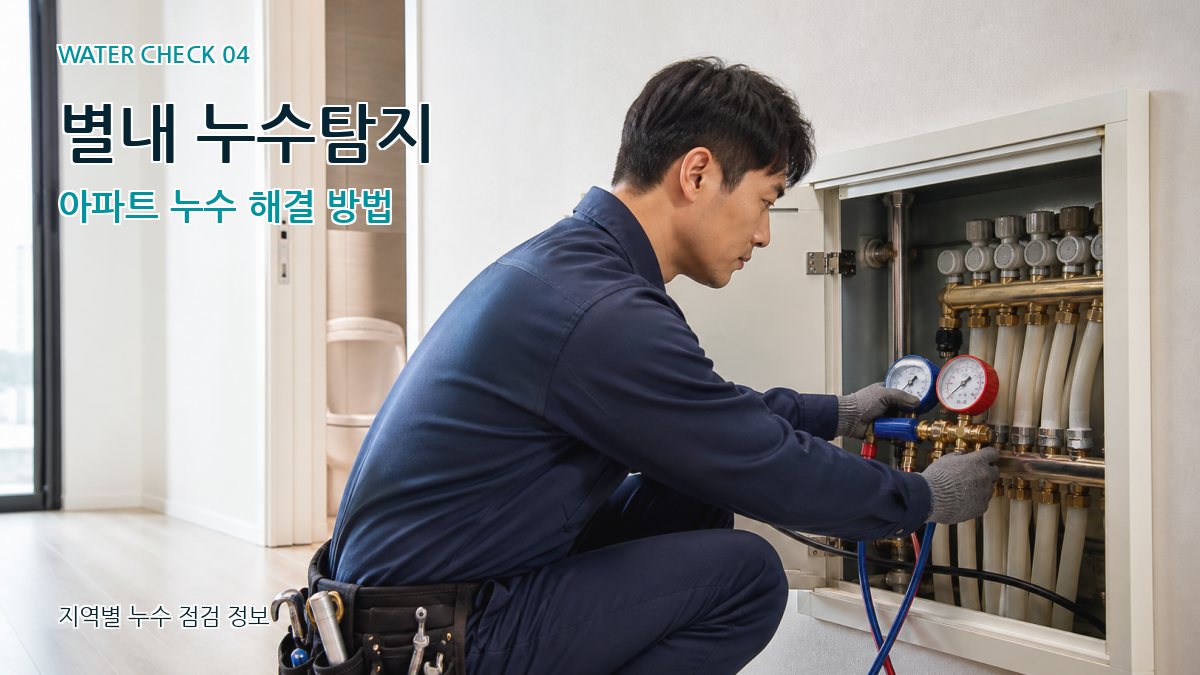 별내동 누수탐지 누수탐지 이미지