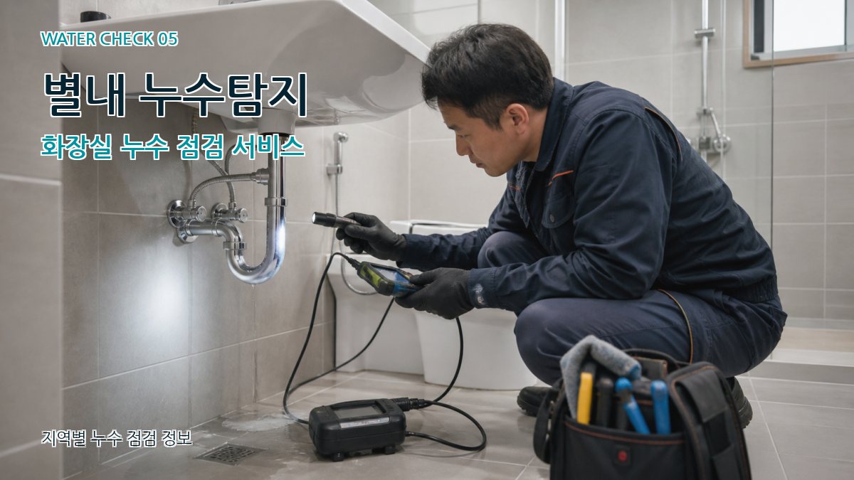 별내동 누수공사 누수탐지 이미지