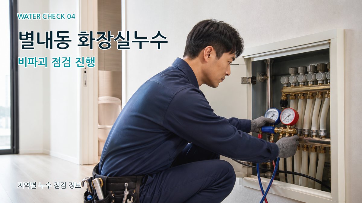 별내동 누수탐지 누수탐지 이미지