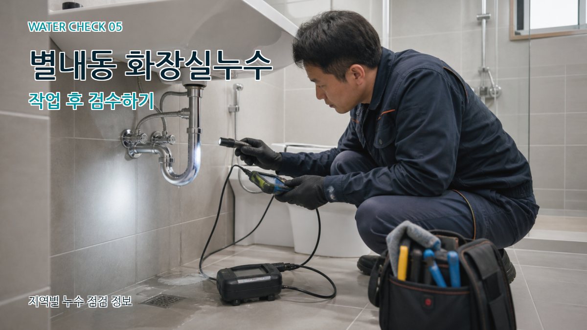 별내동 누수공사 누수탐지 이미지